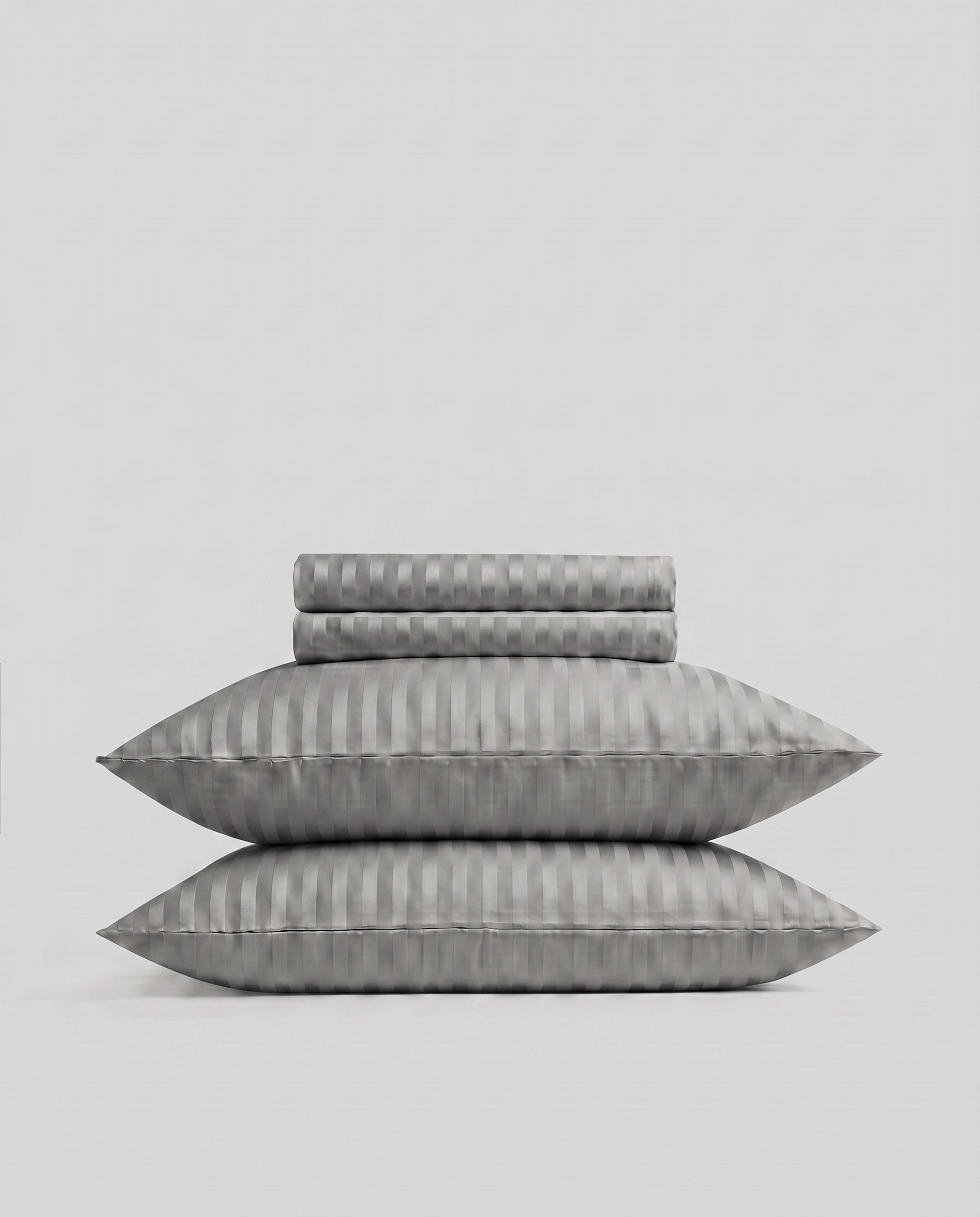 Juego de Sábanas Gris Niebla - Colección Allegro
